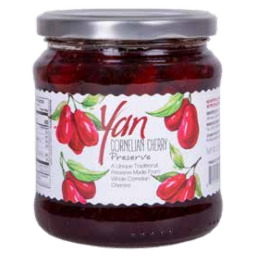 Yan Cornelian Cherry Preserve 567 g