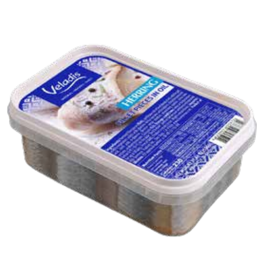 Veladis Herring Fillet In Oil 500g