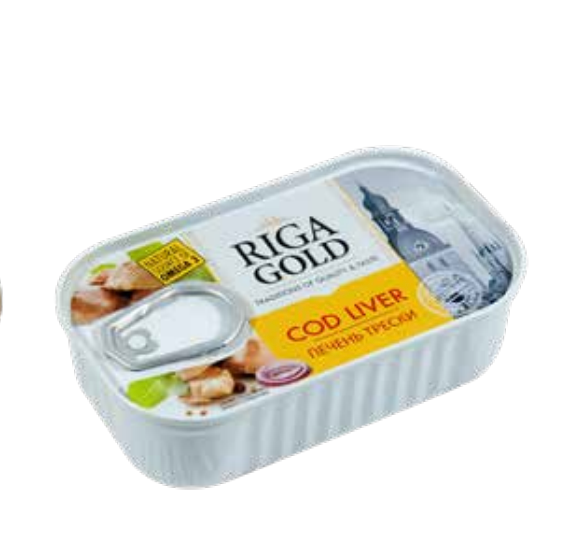 Riga Gold Cod Liver in Oil 121 g