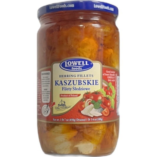 Lowell Herring Fillet Kaszubskie 620g