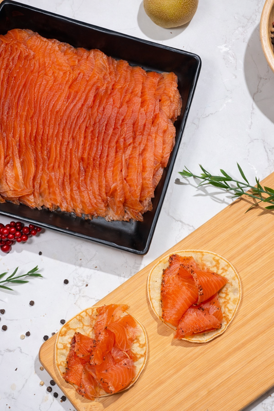 Sliced Smoked Salmon 8 OZ