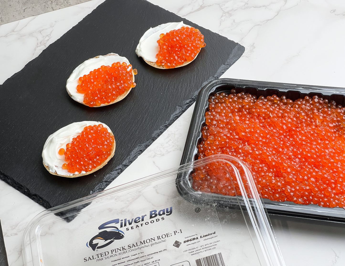 Silver Bay pink caviar 500g