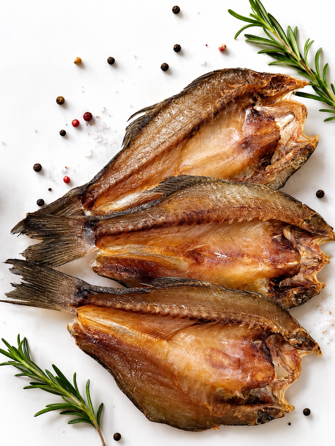 Dried Seabass ( whole fish )