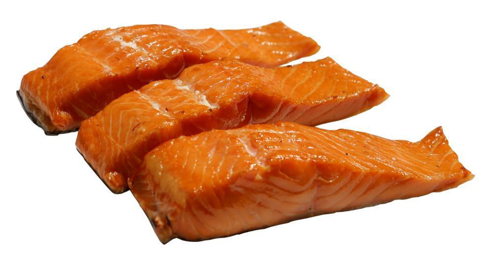 Premium Salmon Hot Smoked price per LB