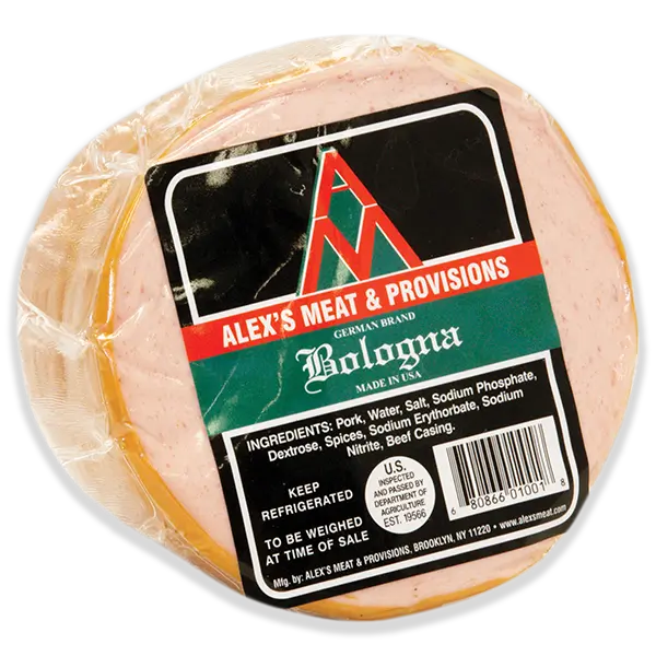 Bologna by Alex's Meat 14 oz to 18 oz