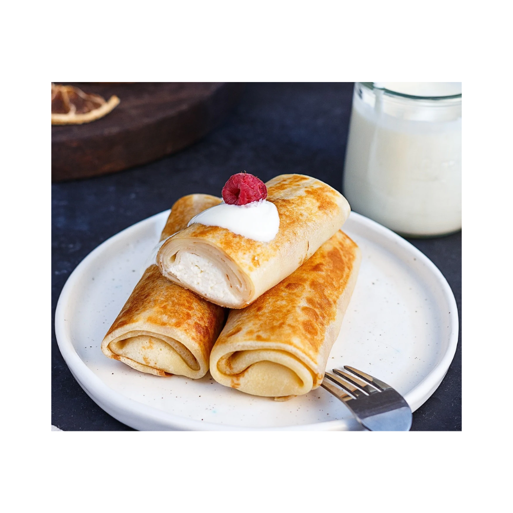 Crepes with Sweet Farmers Cheese 5oz