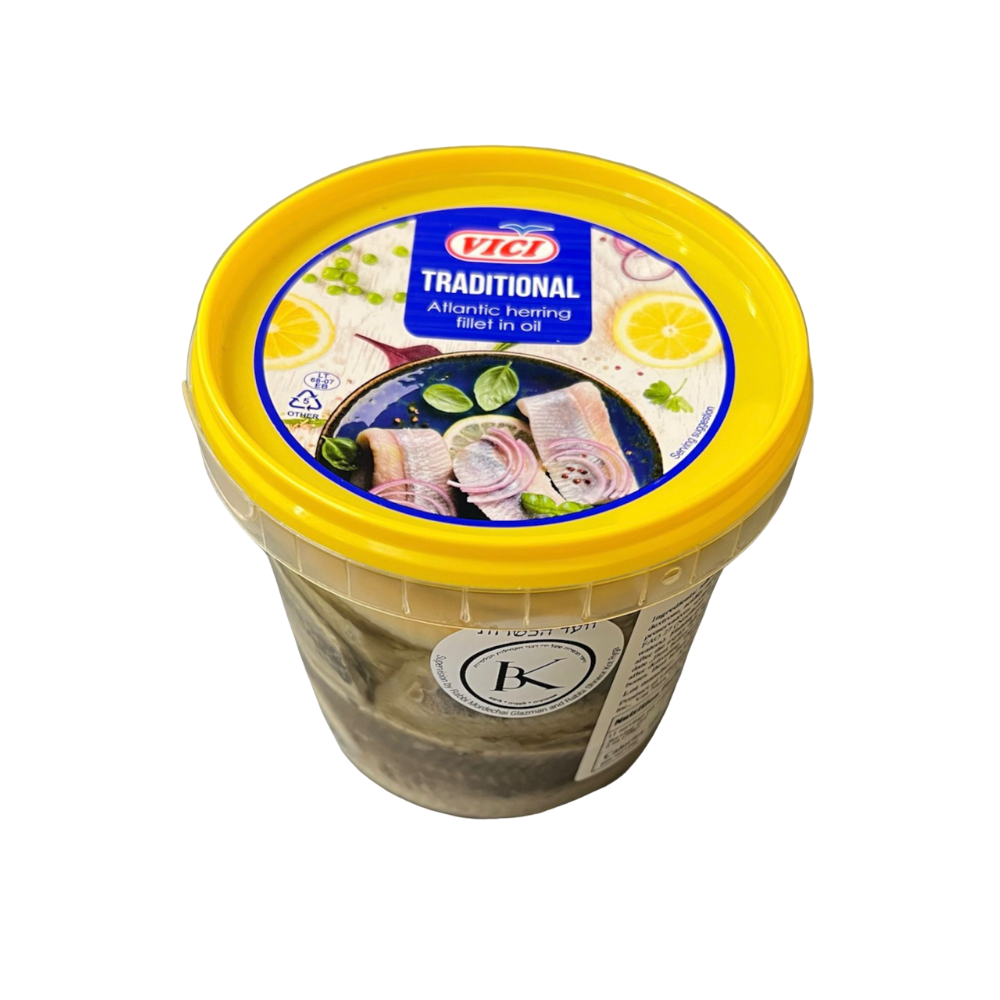Vici Traditional Herring Fillets in Oil 800 g