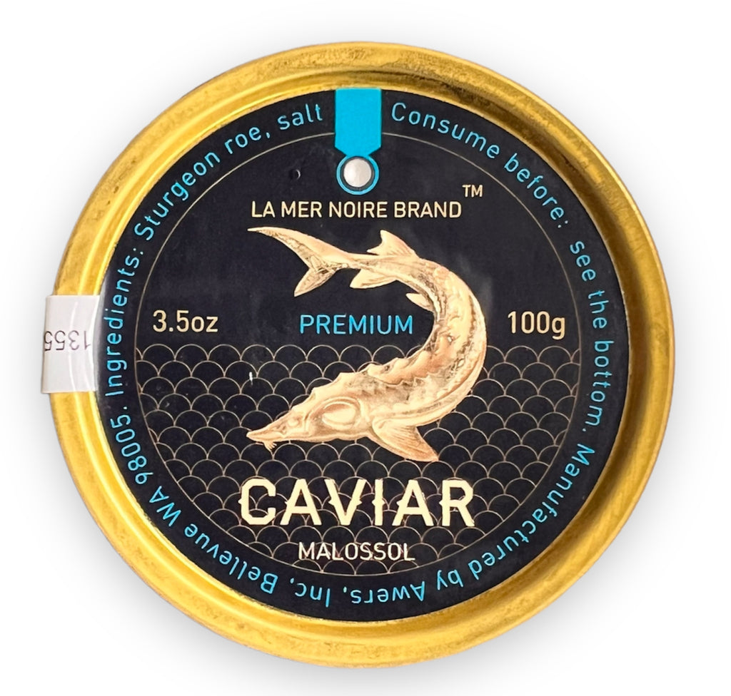 Sturgeon Black Caviar 100g